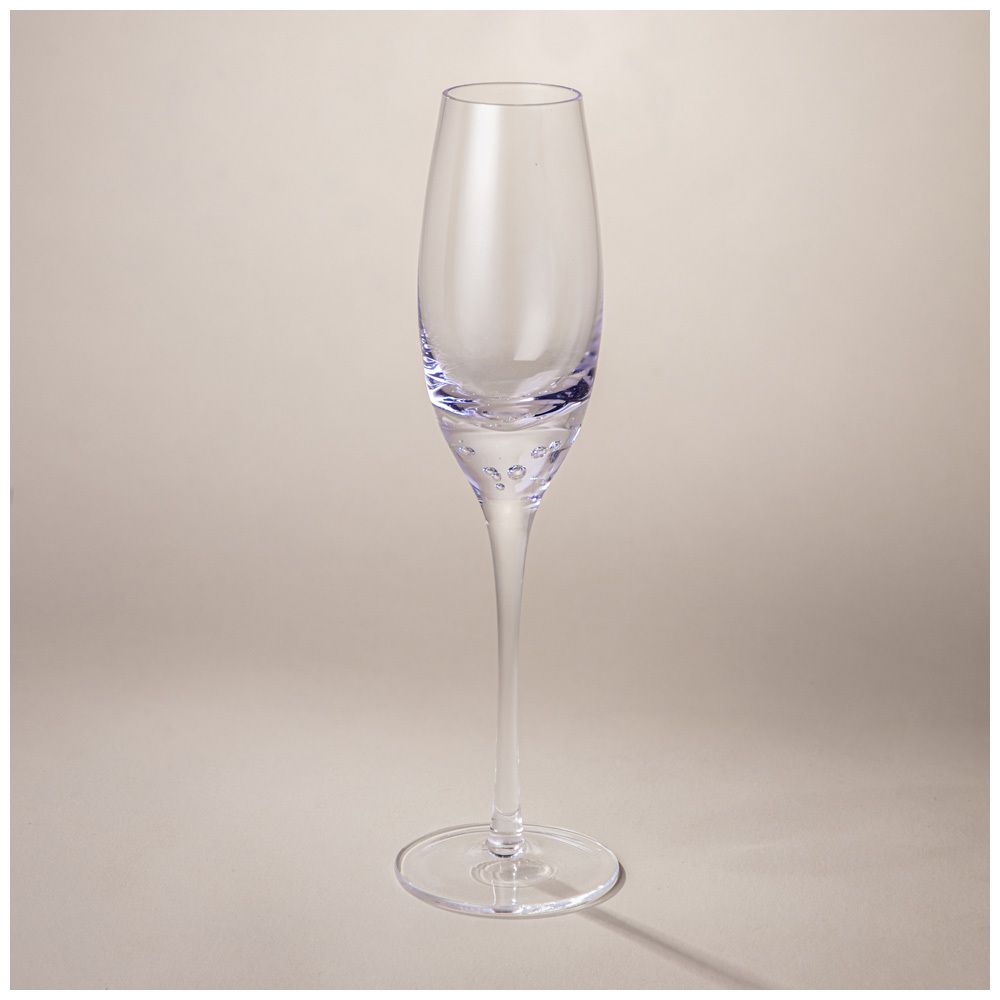 НАБОР БОКАЛОВ ДЛЯ ШАМПАНСКОГО ИЗ 2 ШТ "BUBLES" PURPLE 200 МЛ