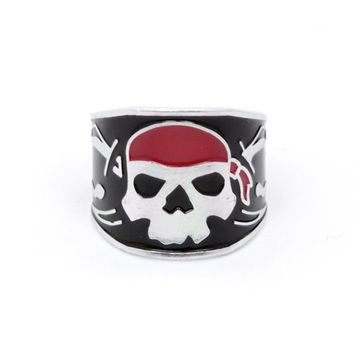 Кольцо Череп в бандане