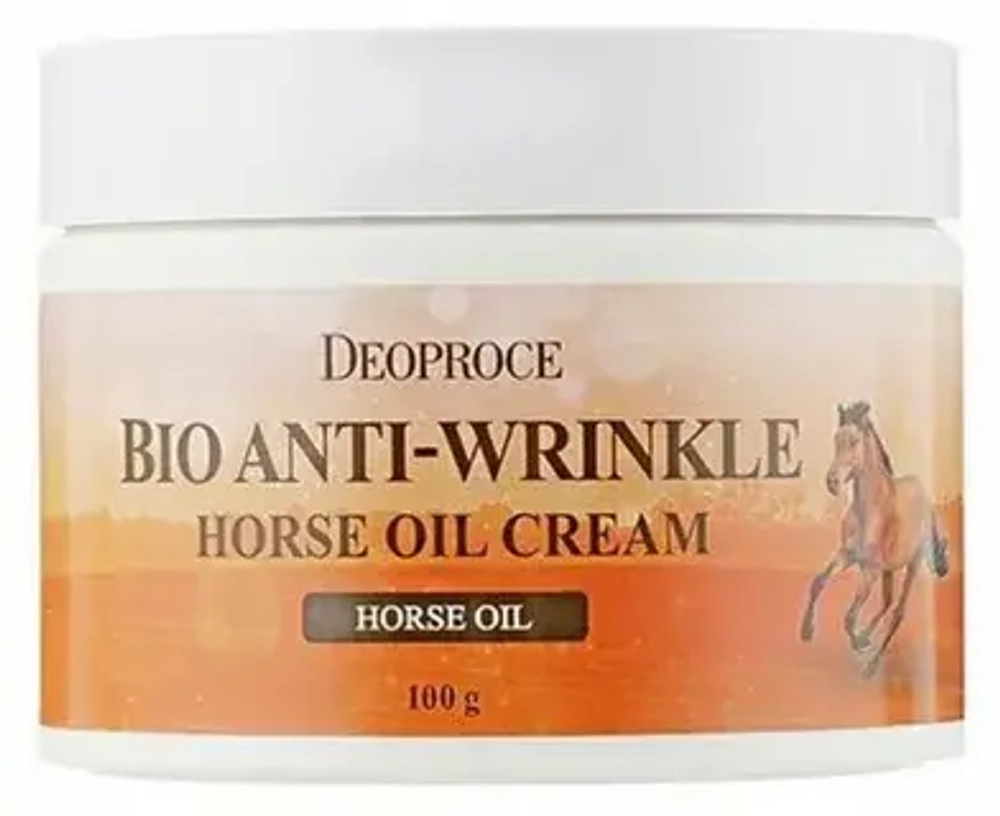 Крем лошадь deoproce Horse oil Hyalurone, 100 мл