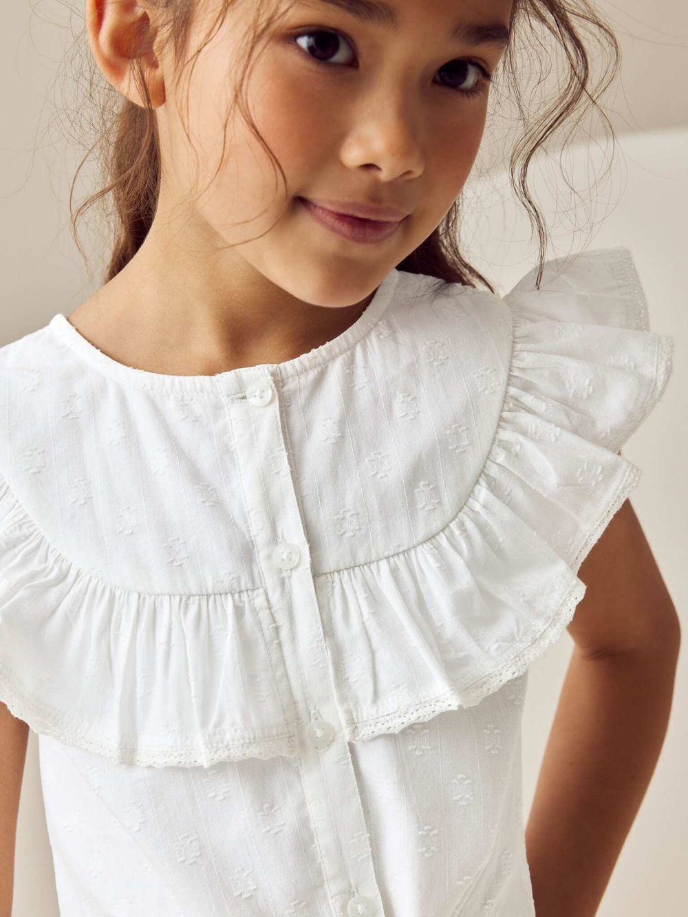 Топ для девочки Next E47-917, Белый