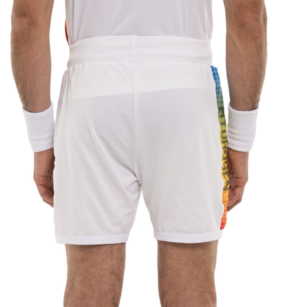 Мужские теннисные шорты Hydrogen Spectrum Tech Shorts - white
