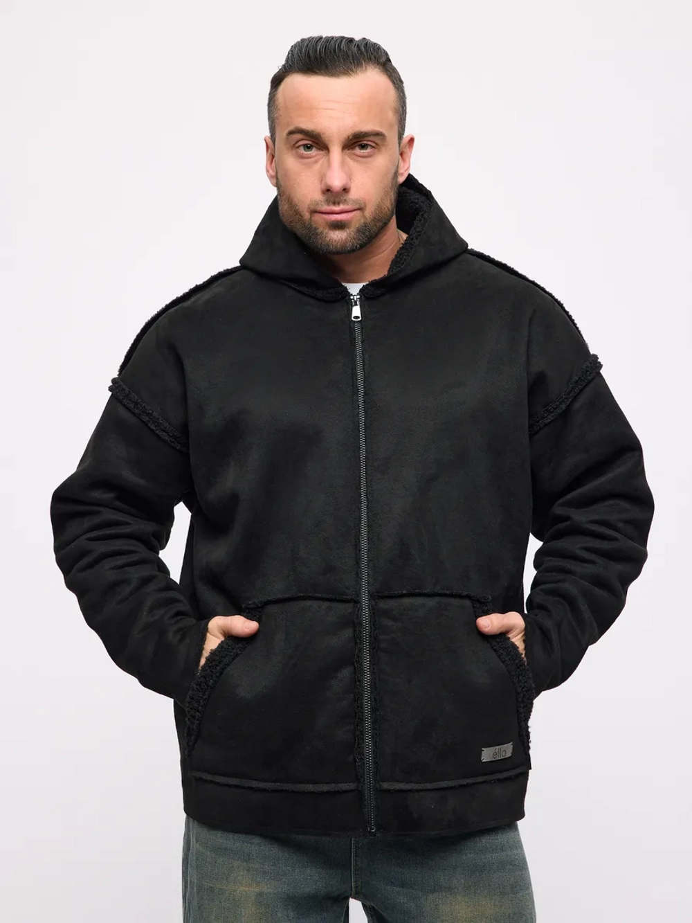 Зип Худи с начесом и мехом