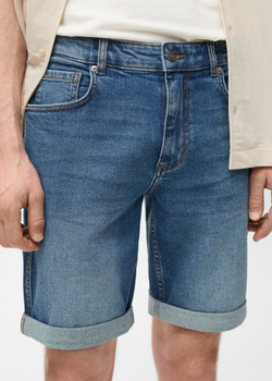 Бермуды из денима slim fit