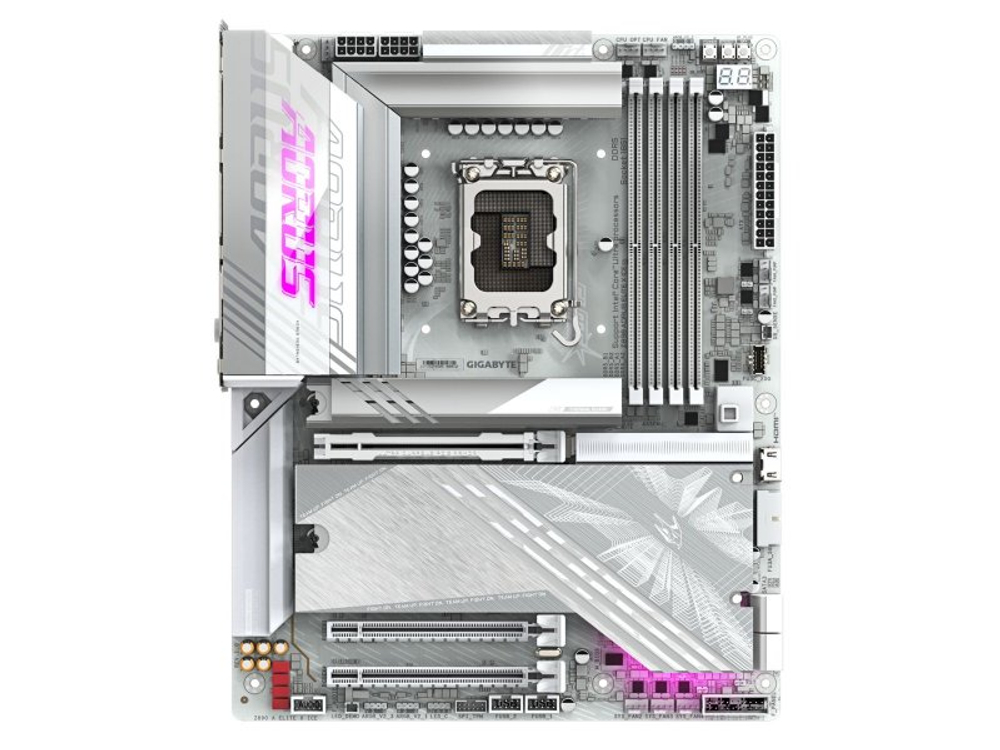 Материнская плата Gigabyte Z890 Aorus Elite X Ice, Socket LGA 1851, Intel Z890, ATX, RTL