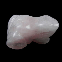 Лягушка розовый кварц асс.