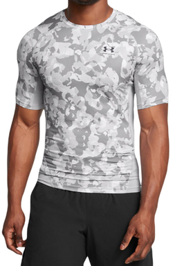 Мужская теннисная футболка Under Armour HeatGear Armor Printed Short Sleeve