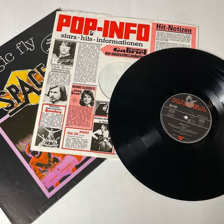 Винтажная виниловая пластинка LP Space Magic Fly (Germany 1977) Fasten Seat Belt