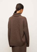 Джемпер TATUM, шоколадный