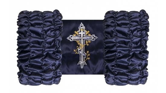 Обивка АТЛАС черная Термокрест Серебро