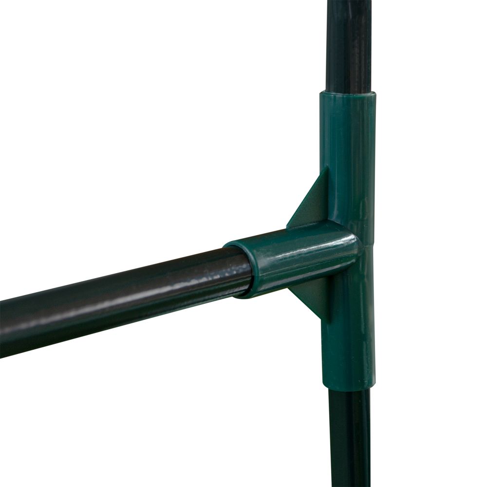 UGH-S32 L270 GREEN-GREEN Парник уличный. 270x90x90см. Металлическая труба в ПВХ. цвет зеленый. Тент из армированного полиэтилена 135г-м2. цвет сетки зеленый. TM ФитоЛето