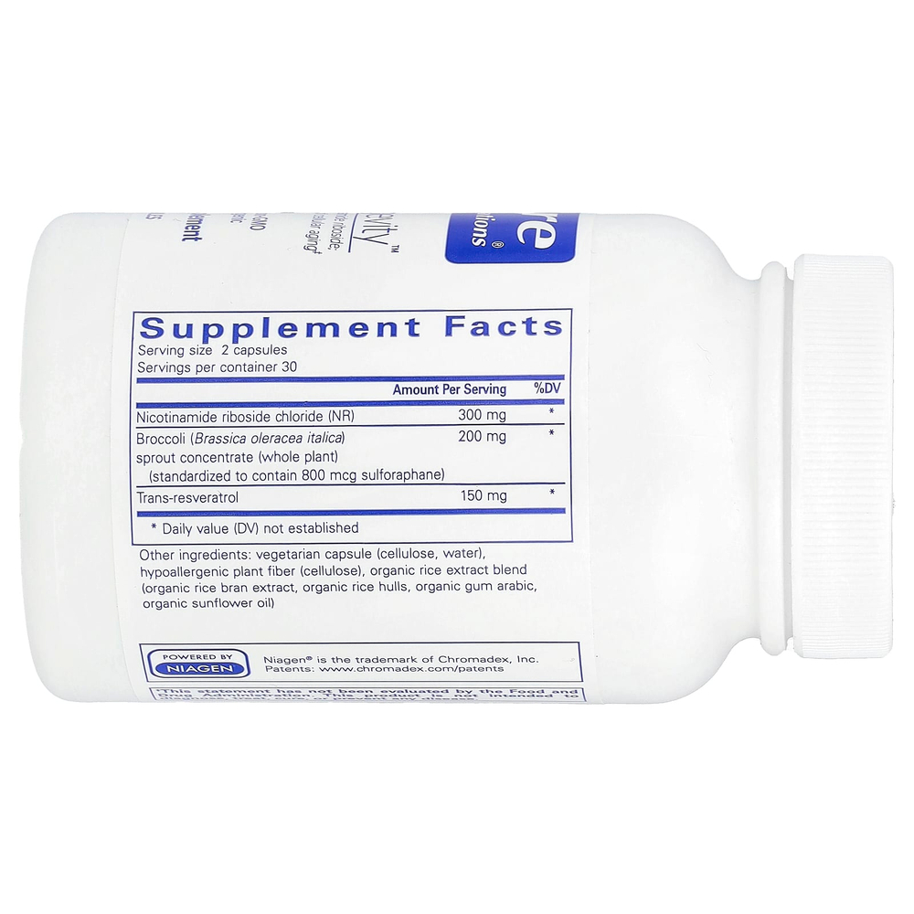 Pure Encapsulations, NR Longevity ™, 60 капсул