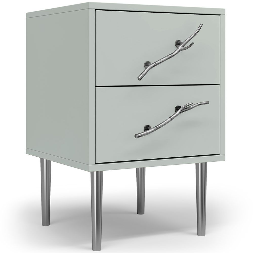 Тумба Арт Колор matte Стайл Сильвер Серый дым матовый