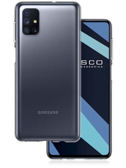 Чехол ROSCO для Samsung Galaxy M51 оптом (арт. SS-M51-TPU-TRANSPARENT)