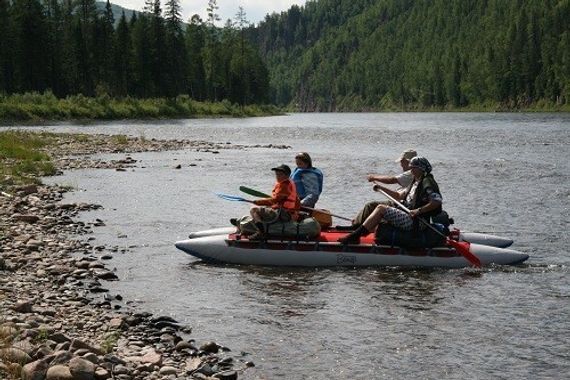 Надувной катамаран Валдай-2