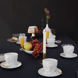 Чайная пара Talent, William Shakespeare, 260 мл, белая