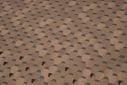 Гибкая черепица ТехноНиколь SHINGLAS Самба Янтарь 3 м2/уп (Однослойная)