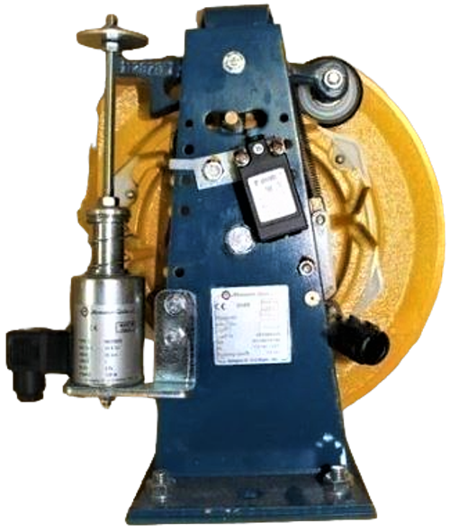 Ограничитель скорости RG300 правый Vсраб. 1,5 м/с  с магнитом 24 VDC двухсторонний  DONATI SRL.