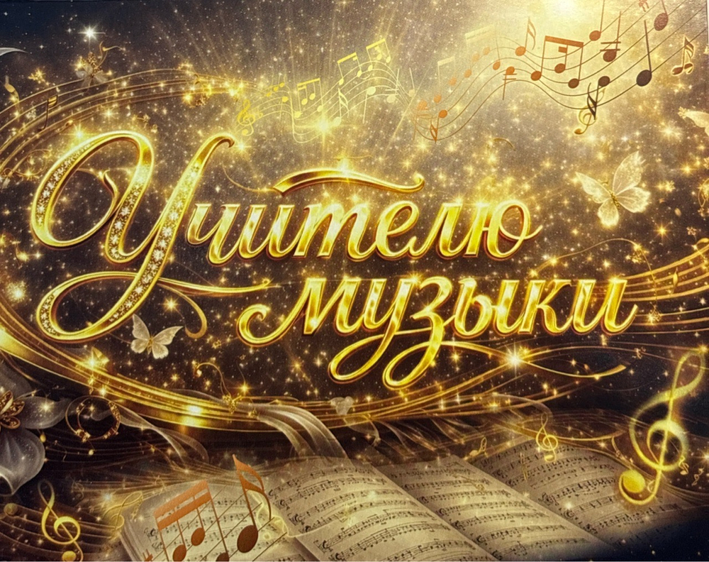 Шоко набор "Учителю музыки"