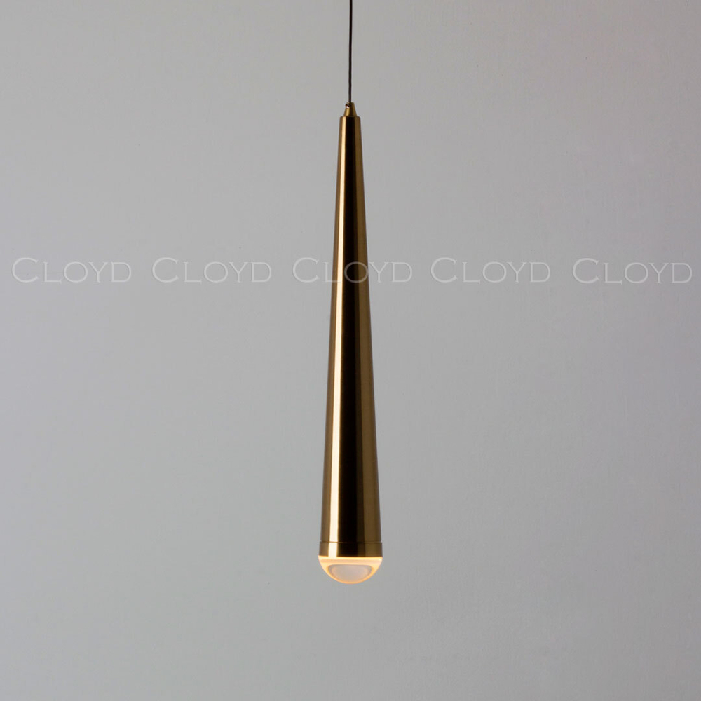 Подвесной светильник Cloyd MILVUS-A P1 / латунь (арт.11146)