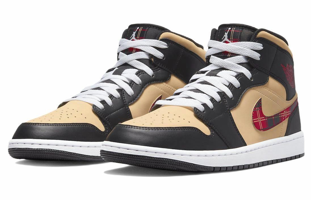 Кроссовки Jordan Air Jordan 1 Mid "Tartan Swoosh"
