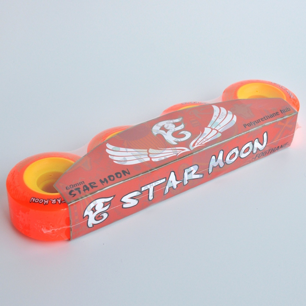 КОЛЕСА ДЛЯ ЛОНГБОРДА KHEPRI STARMOON 60MM Orange