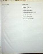 "Van Eyck". Janos Vegh