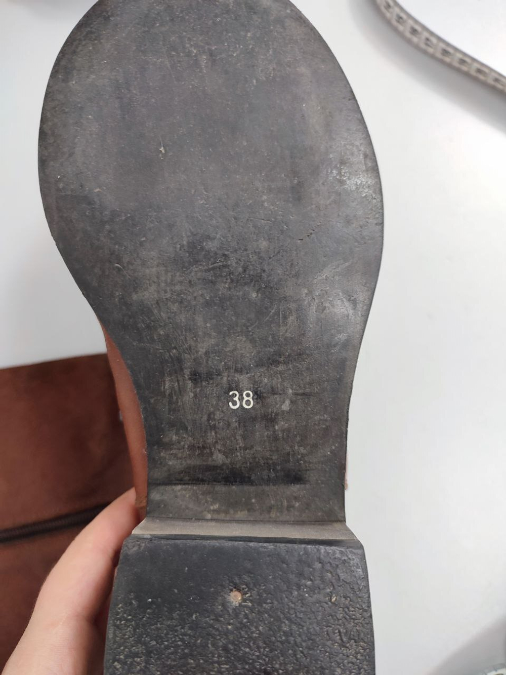 Сапоги кожаные 38 размер