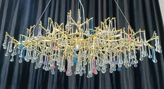 Люстра  BIJOUT L Color Copper II L160