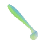 Приманка силиконовая Keitech Swing Impact FAT 4.3", 10,3г цвет #401 Green Pumpkin / Chartreuse