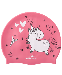 Шапочка для плавания Pony Pink, силикон, детский