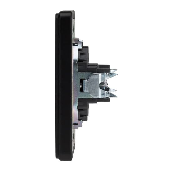 Заглушка ROUND декоративная с суппортом оникс KRANZ