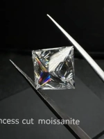 Муассанит принцесса 4×4мм 0.4сt