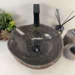 Раковина из речного камня RS-65462 39*35*16 0860