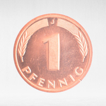 Germany, 1 Pfennig, 1998, (Hamburg Mint - "J"), XF
