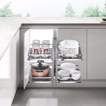 Универсальная угловая корзина - DIAMOND STYLE, 660x455x595 мм