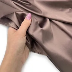 Атлас-стрейч кофе