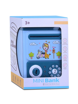 Игрушка Копилка Жирафик, цвет голубой (5962A)