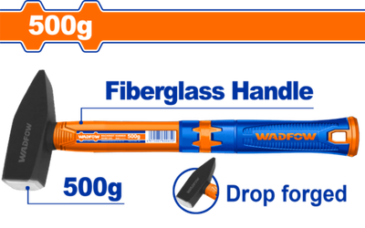 Молоток слесарный 500 гр (6/24) WADFOW WHM1305