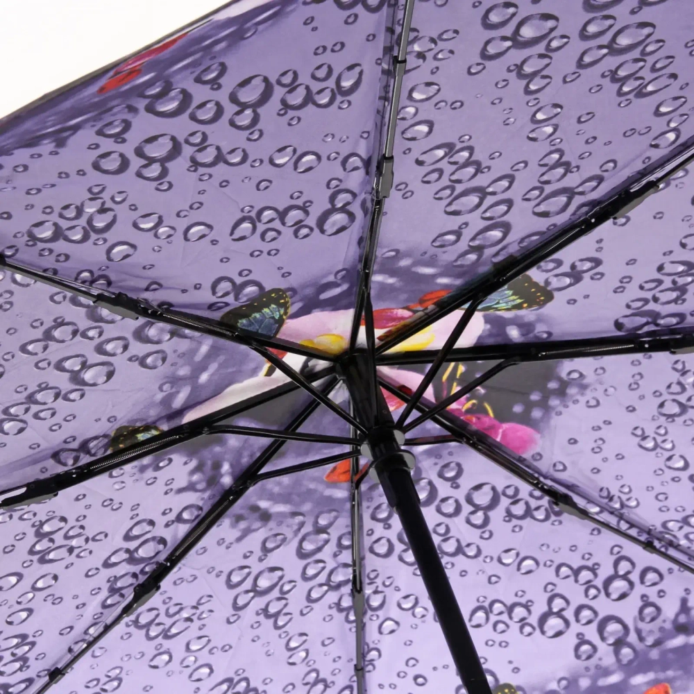 Зонт женский автомат «Ultramarine - Деметра», микс, d-96, длина в слож. виде 28 см