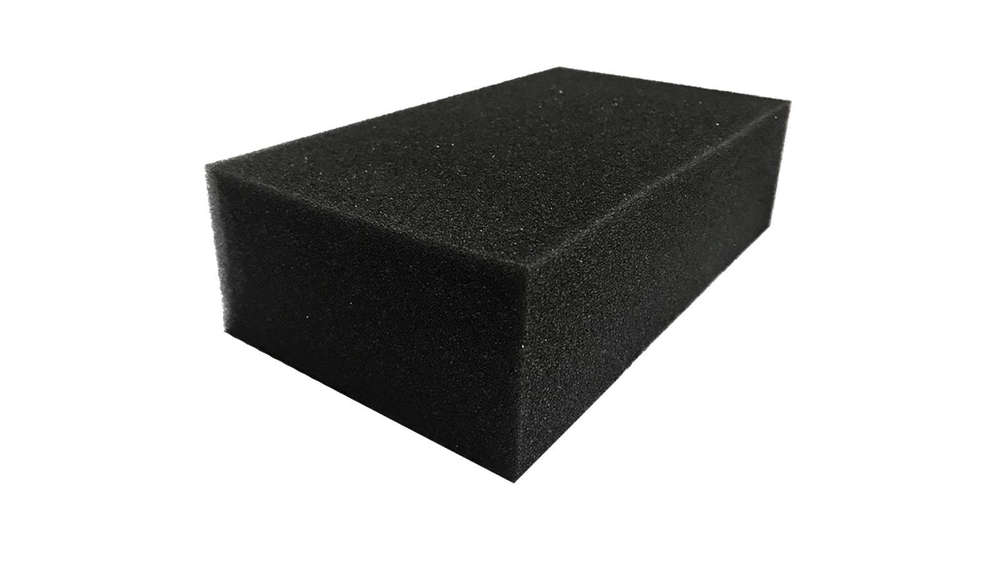 Губка №2 ЧЕРНАЯ 190*110*55мм
