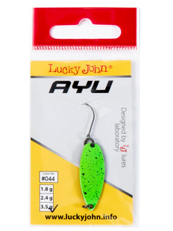 Блесна колеб. Lucky John TR AYU длин.31мм/03.5г 044