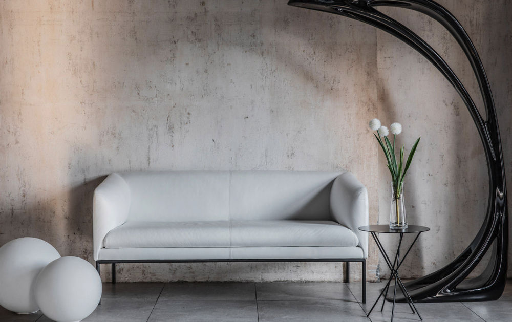 Диван двухместный ЛИРО, кожа