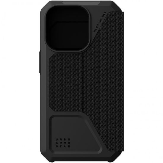 UAG Metropolis Folio Kevlar® Series Case for Apple iPhone 14 Pro Kevlar Black (Чёрный)114046113940