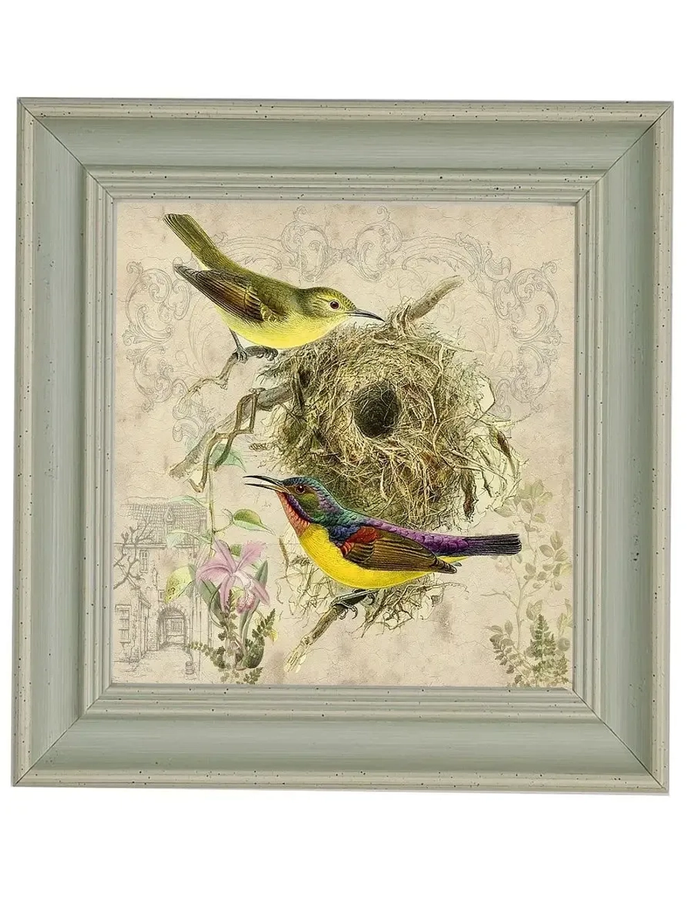 Картина на стену интерьерная на холсте 27*27 см