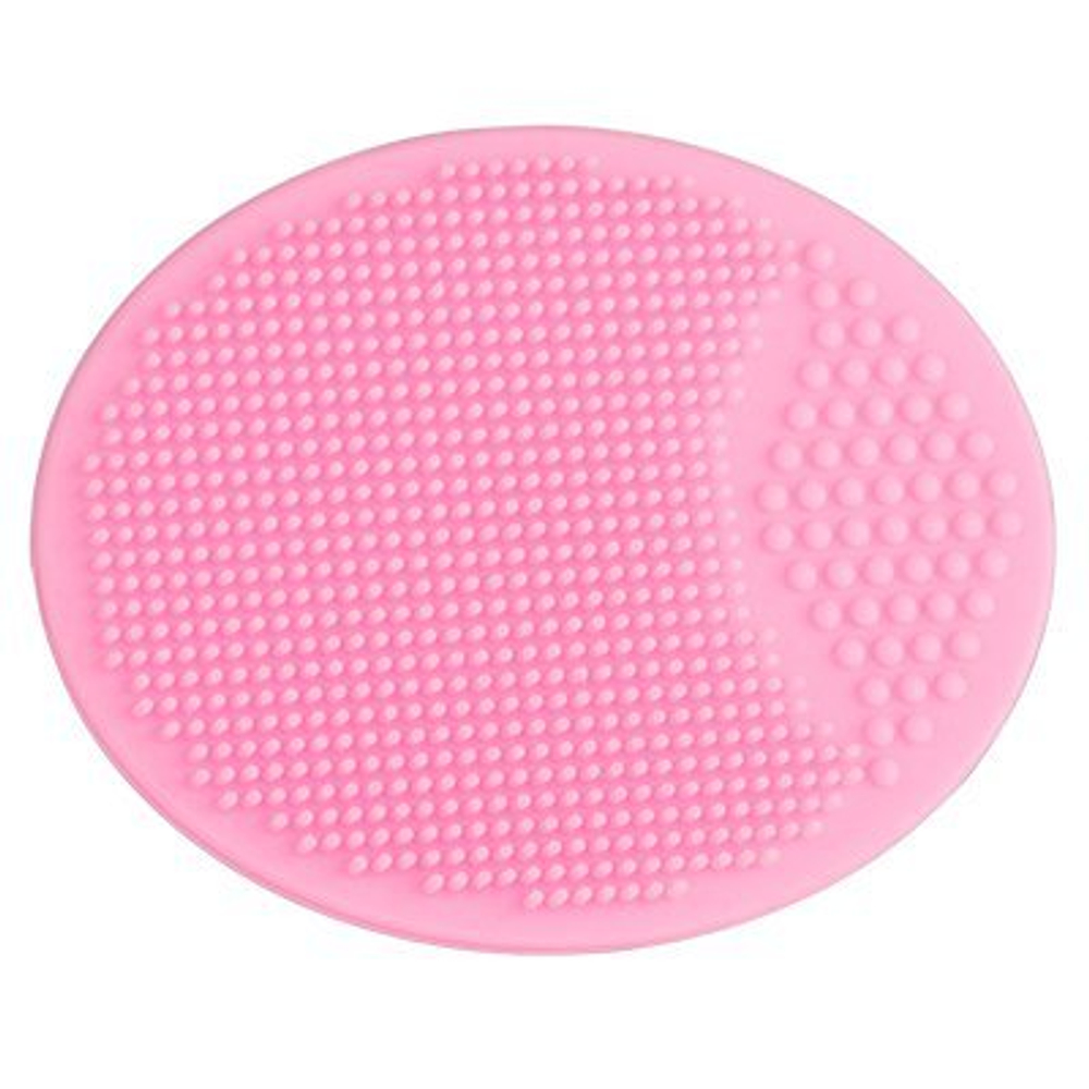 Терка-скраб для лица/тела овальная, силиконовая