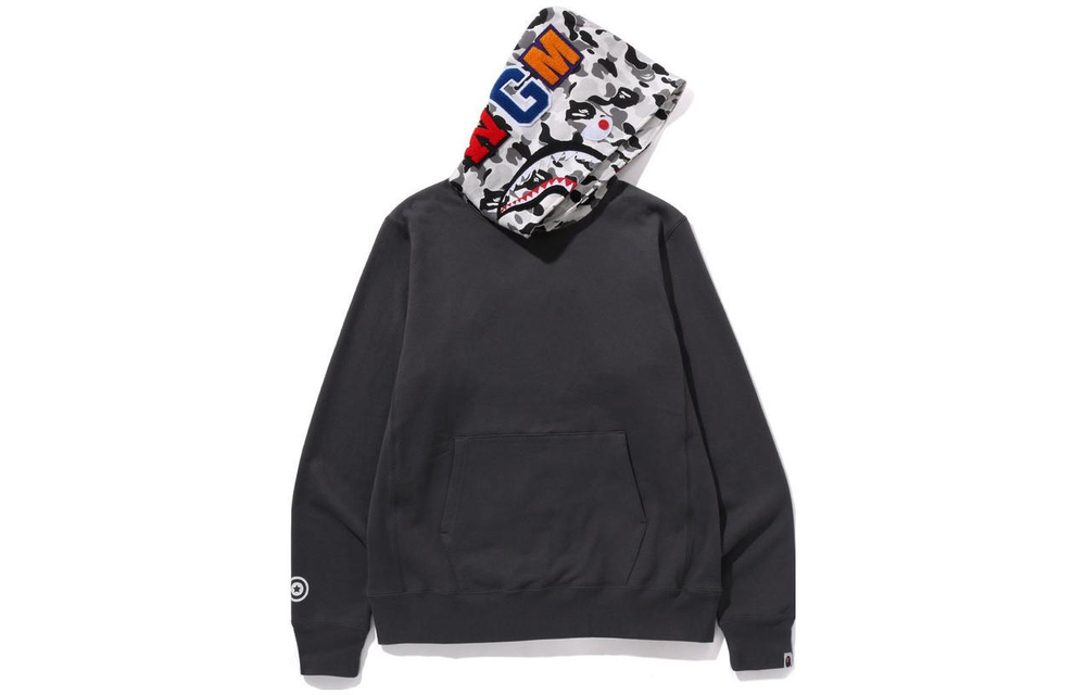 A Bathing Ape Abc Camo Shark Pullover Худи