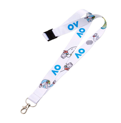 Gadżet Australian Open 2025 Seagull Lanyard - белый