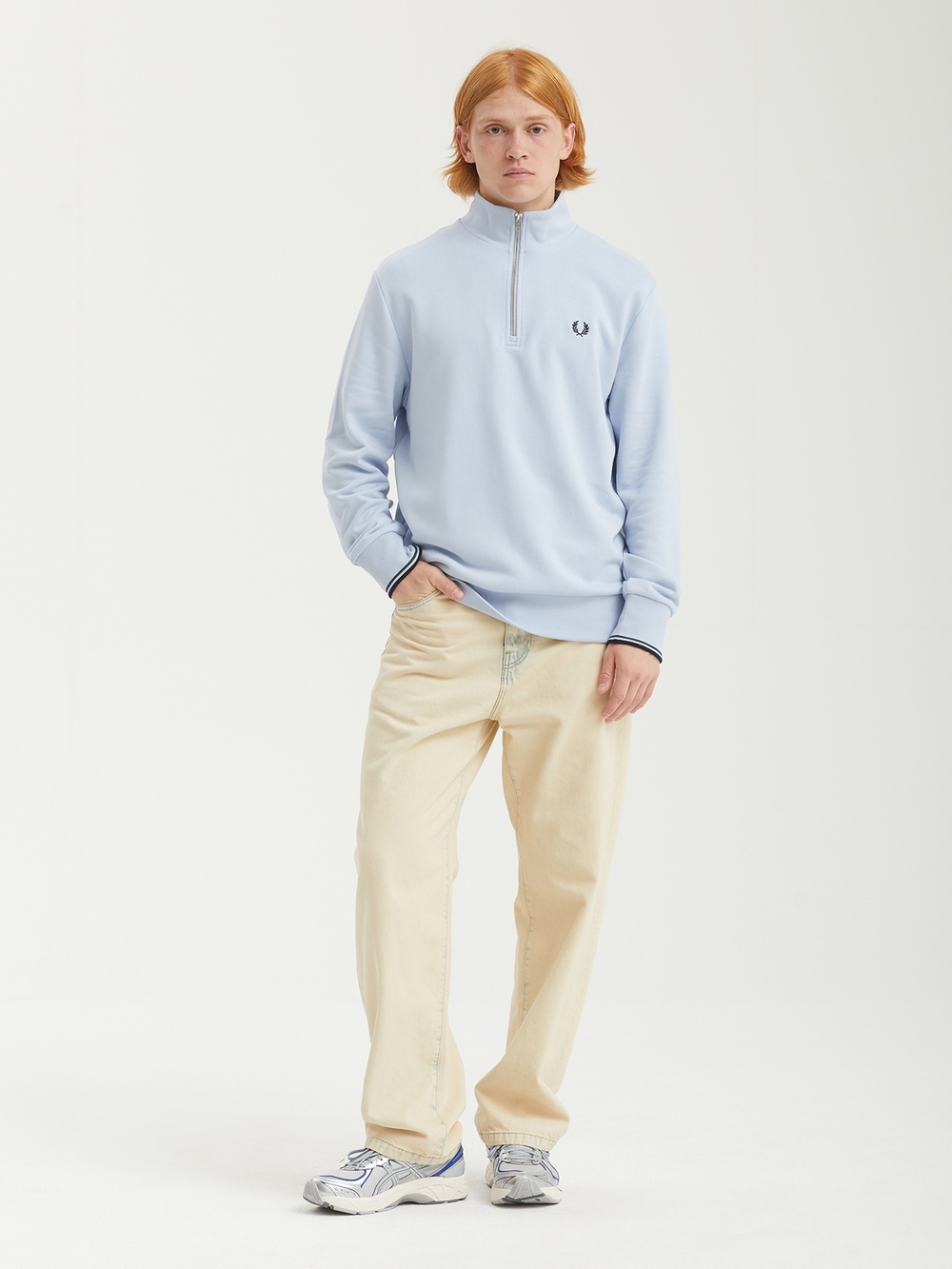 Мужская Толстовка Half Zip
