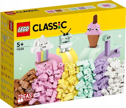 Конструктор LEGO Classic Творческая игра с пастельными тонами 11028