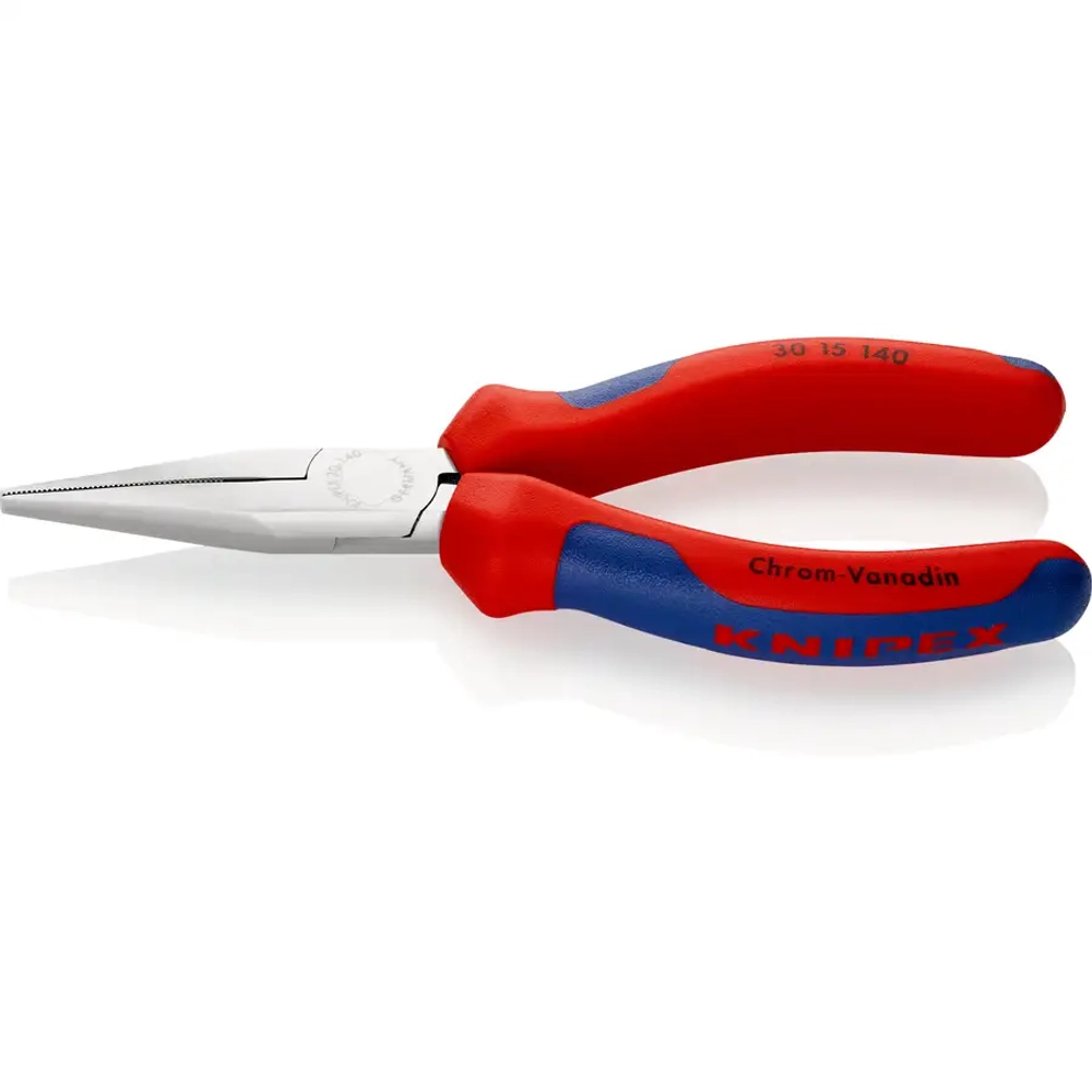Длинногубцы хромированные 140 мм Knipex 30 15 140